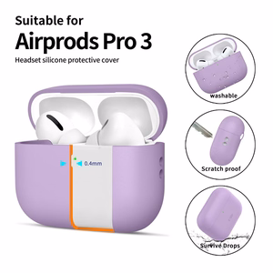 Tech-Protect Silicone Case for AirPods Pro 3 - Purple