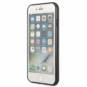 Guess 4G Metal Gold Logo Suojakuori iPhone SE 2022 / 2020 / 7 / 8:lle - ruskea