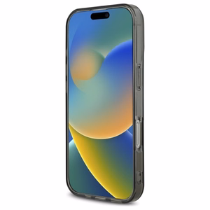 Guess IML Heart Suojakuori iPhone 16 Pro:lle - musta