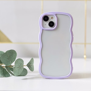 Wave-suojakuori iPhone X / XS violetti