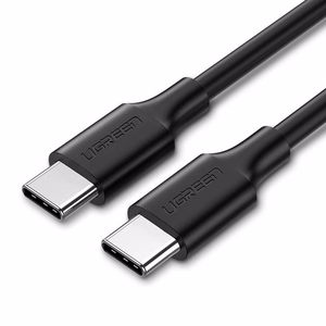 Ugreen US286 USB-C - USB-C PD QC 3A 480Mb/s -kaapeli 2m - musta