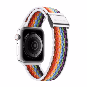 Hihna Dux Ducis Mixture II Series Apple Watch 38/40/41mm vaaleat raidat