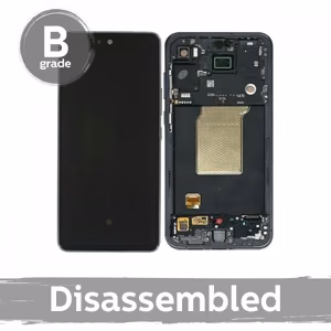 LCD-näyttö yhteensopiva Samsung A556 A55 5G kehyksellä / Navy / (9/10 käytetty)