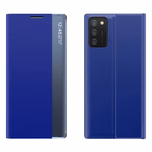 Uusi Sleep Case suojus jalusta-toiminnolla Samsung Galaxy A03s (166.5) sininen