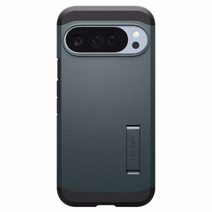 Spigen Tough Armor Mag MagSafe Suojakuori Google Pixel 10 Pro XL:lle - Vihreä