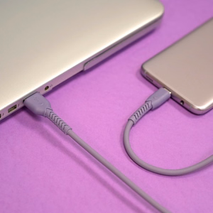 Maxlife MXUC-04 kaapeli USB - USB-C 1,0 m 3A, violetti