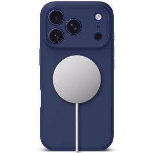 Tech-Protect Silikoninen MagSafe Suojakuori iPhone 17 Pro Max:lle - Laivastonsininen