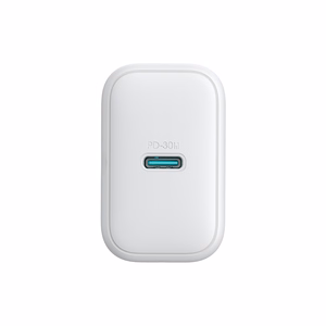 Joyroom JR-TCF24 USB-C PD 30W QC SFC network charger - white + 1m USB-C cable