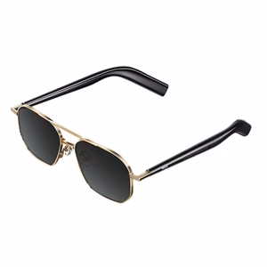 Xiaomi Smart Audio Glasses Mijia Pilot-Style Bluetooth Open-Ear Microphone Gold Noise canceling Wireless