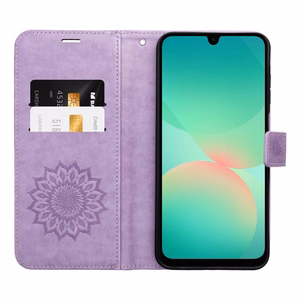 Mezzo Book suojakuori Xiaomi Redmi Note 15 Pro 5G mandala violetti