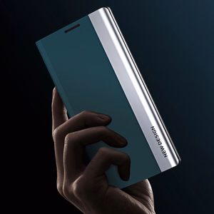 Sleep Case Pro Suojakuori Samsung Galaxy S23+:lle läppäjalusta sininen
