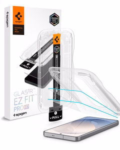 Spigen Glas.tR EZ Fit Pro AC 2 kpl karkaistuja laseja mallille Samsung Galaxy S26 FE
