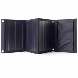 Aurinkoenergian matkalatturi Choetech SC005 22W 2.4A