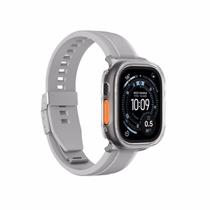 AmazingThing Minimal suojaava kuori Apple Watch Ultra 3 49mm:lle - läpinäkyvä