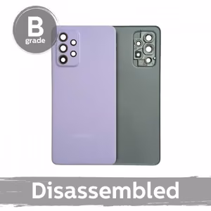 Takakansi yhteensopiva Samsung A528 A52s 5G / Awesome Violet / kameralinssin kanssa 100% aito (9/10 purettu)