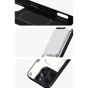 Benks Dynamic Minimalist suojakuori iPhone 16 Pro Max:lle valkoinen