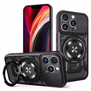 Defender Armor Mag -kotelo iPhone 14 Pro 6,1', musta