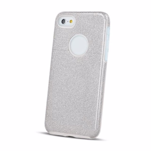 Glitter 3in1 Suojakuori iPhone 17 Air 6,6":lle hopeinen