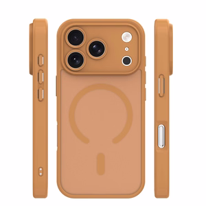 Mag Matt Suojakuori iPhone 17 Pro 6,3'' ruskea kameransuoja