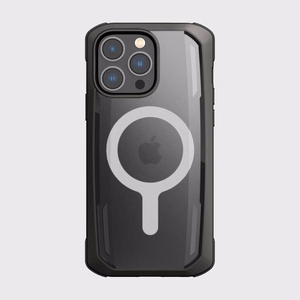 Raptic X-Doria Secure Case iPhone 14 Pro Max MagSafe panssaroitu suojus musta