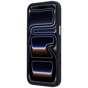 Guess Ring Stand 360 4G Classic Logo MagSafe suojakuori malleille iPhone 17 Pro / 18 Pro, musta