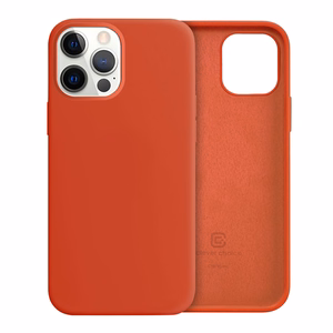Crong Color Cover suojakuori laitteelle iPhone 12 Pro Max, punainen