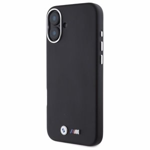 BMW M Smooth Full Wrapped Metal MagSafe Suojakuori iPhone 16:lle - Musta