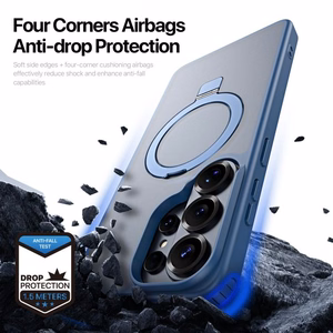 Case Dux Ducis Yind Magnetic Stand Samsung S948 S26 Ultra dark blue