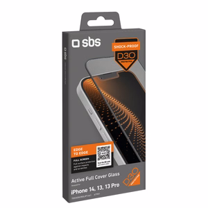 SBS Karkaistu lasi D30 kehyksellä iPhone 13 / 13 Pro / 14:lle
