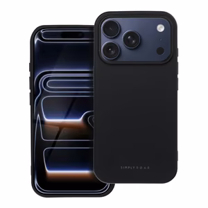Roar Space Suojakuori iPhone 17 Pro:lle musta