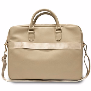Guess Triangle 4G bag for a 16" laptop - gold