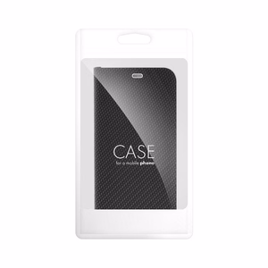 Flip-suojakuori Samsung A10:lle Luna Book Carbon musta