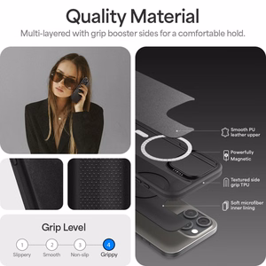 Spigen Cyrill Kajuk iPhone 16 Pro Suojakuori - musta