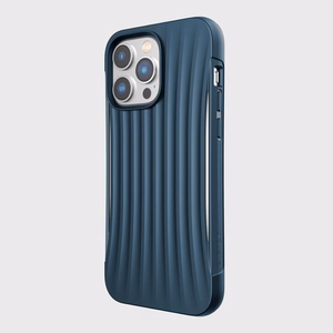 Raptic X-Doria Clutch Case iPhone 14 Pro takakuori sininen
