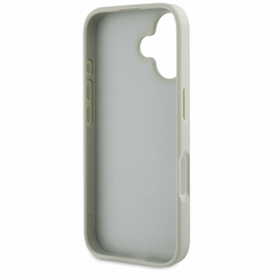 Guess Grained Big 4G Logo Small Classic Logo suojakuori iPhone 16:lle - vihreä