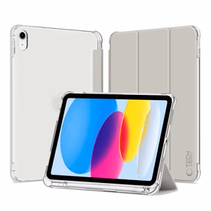Tech-Protect SC Pen Hybrid Suojakuori iPad 10 / 2022 -tabletille - harmaa - läpinäkyvä
