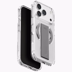 Uniq Heldro Air Suojakuori iPhone 17 Pro:lle Magclick-latauksella - Läpinäkyvä