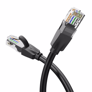 PATCH CABLE CAT.6 UTP/15M BLACK IBEBN VENTION
