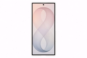 Samsung Silicone Magnet Case for Samsung Galaxy Z Fold 8 compatible with MagSafe + 2 anti-reflective films - white