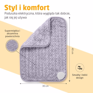 Medisana HP 518 -lämpötyyny, vaalea liila