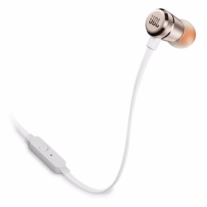 Langalliset kuulokkeet JBL T290 mikrofonilla, Jack 3,5mm, kultaiset