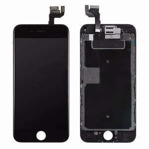 LCD-näyttö kosketusnäytöllä iPhone 6s musta AAA
