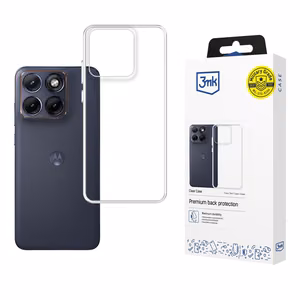 3mk Clear Case -suojakuori Motorola Edge 70 Fusion:lle, läpinäkyvä
