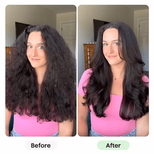 Hair styling comb Wavytalk Blowout Boost pink