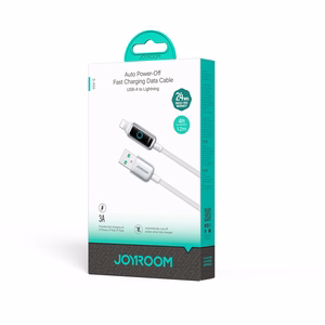 USB-kaapeli Joyroom S-A55 USB-A - Lightning 3 A 1,2 m valkoinen