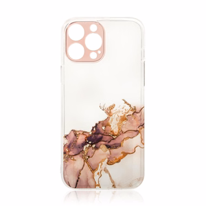 Marmori Kotelo Xiaomi Redmi Note 11 Gel Cover Marble Ruskea