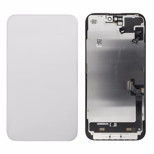 FixCell LCD-näyttö iPhone 15 Plus Super Retina XDR + anturin flex (kunnostettu)
