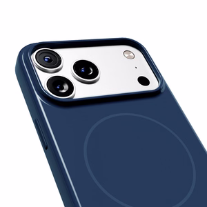 Puro Pulse iPhone 17 Pro Max polykarbonaatti suojakuori - tummansininen