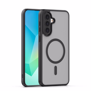 Mag Matt Suojakuori Samsung Galaxy A37 5G:lle musta iso reikä
