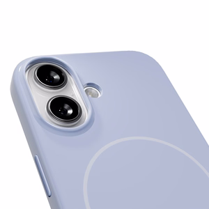 Puro Pulse iPhone 17 polykarbonaatti suojakuori - sininen